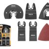 Kit Juego Hojas Multifuncional Oscilante 15 Piezas, Ingco