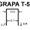 Grapas T 50 de 3/8 Marca Truper, 1Caja De 1000 u. - Imagen 2