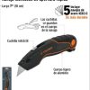 Cuchillo Cartonero Para Trabajo Pesado Truper