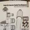 Kit Accesorios Acople Rápido Para Riego Plásticos 4 Piezas - Imagen 2