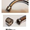 Llave Lavaplatos Aquakit Laguna, Con 2 Flexibles De 30 Cms. - Imagen 4