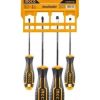 Juego Destornilladores 4pcs Paleta Y Cruz Ingco Hksd0428 - Imagen 2