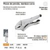 Llave Caimán Truper 7 Pulgadas, Mordaza Curva, Código Ppt-7c - Imagen 2
