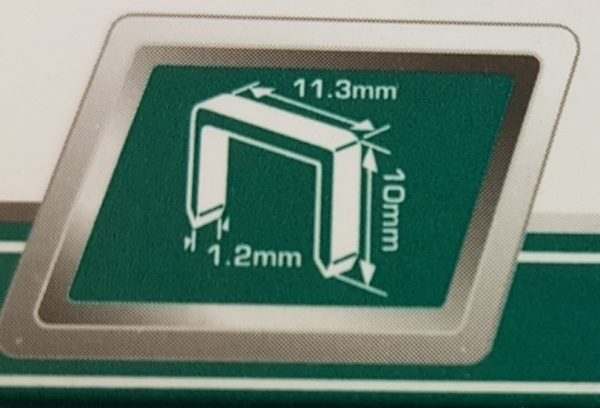Grapas De 10 Mm Marca Total, 1,2 Mm Grosor. 3 Cajas De 1000 - Imagen 3