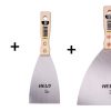 Set De 3 Espátulas Marca Hela , Ancho 30 , 90 Y 160 Mm