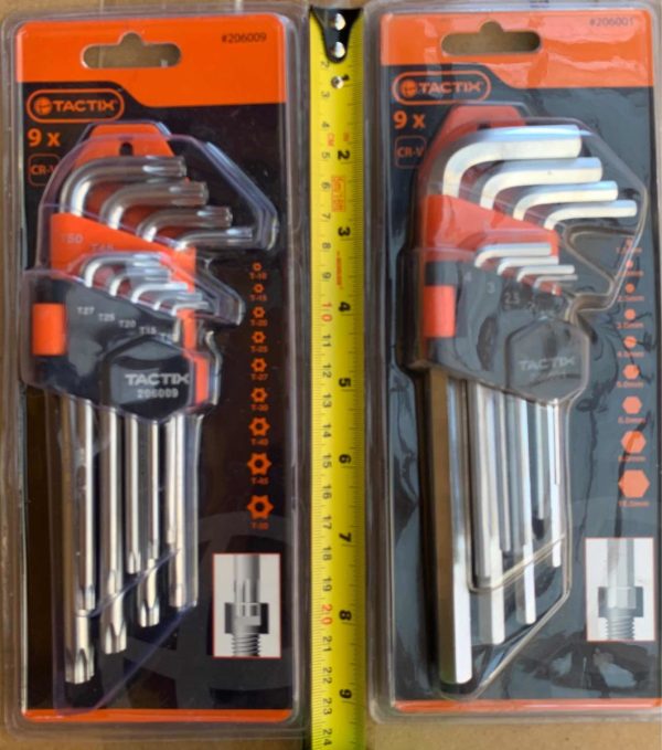 Set Llaves Allen Y Torx - Imagen 2