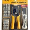 Set Alicate Crimpeadora Pelacables Ante + Accesorios