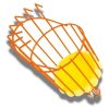 Canastillo Recolector De Frutas Sin Mango, Marca Truper - Imagen 2