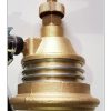 1 Regulador De Bronce Alta Presión mas 1,5 Mts Manguera - Imagen 2