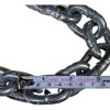 Cadena De Acero 10mm Para Puertas, Portones, Bicicletas, Etc - Imagen 4