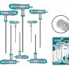 Juego De Llaves Hexagonales Con Mango T 8pcs Total Tools