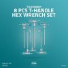 Juego De Llaves Hexagonales Con Mango T 8pcs Total Tools - Imagen 3