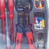 Pelacables Con Kit De Herramientas Eléctricas Marca Ante - Imagen 3
