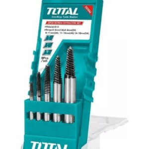 Extractor Tornillo Pernos Cortados 5 Piezas Total Tacse0056