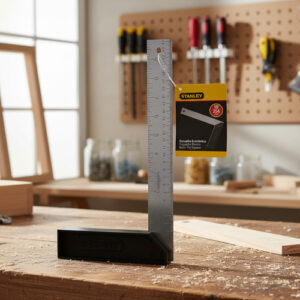 Escuadra Carpintero Economica 10 PuLG (46039) Stanley Plateado