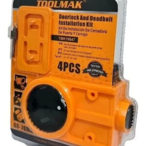Kit Instalación De Cerradura Para Puerta Cerrojo Toolmak