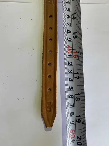 Collar Para Perro Hecho En Suela , Perros Chicos Beige Copa S - Imagen 5