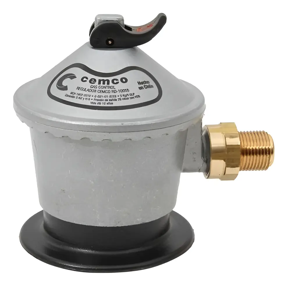 Regulador Gas Cemco Compatible Cilindros De 5, 11 Y 15 Kg