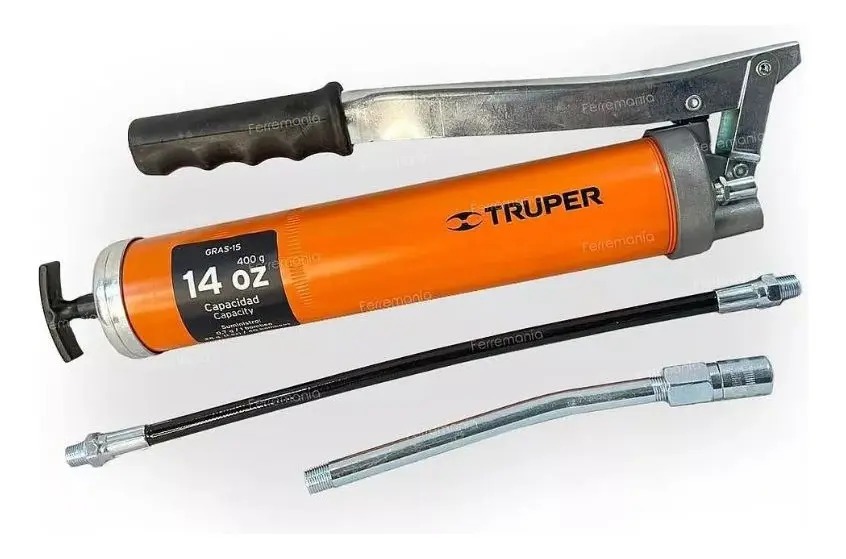 Grasera Truper Inyector De Grasa 400 G. Gras-15 10000 Psi - Imagen 3