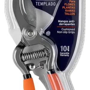 Tijera Forjada Para Jardineria 8 Pulgadas Truper T-67 Naranja Claro