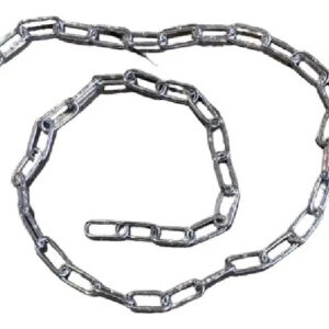 Cadena Para Puertas, Colgar Y Otros Usos. Grosor: 6 Mm Plateado