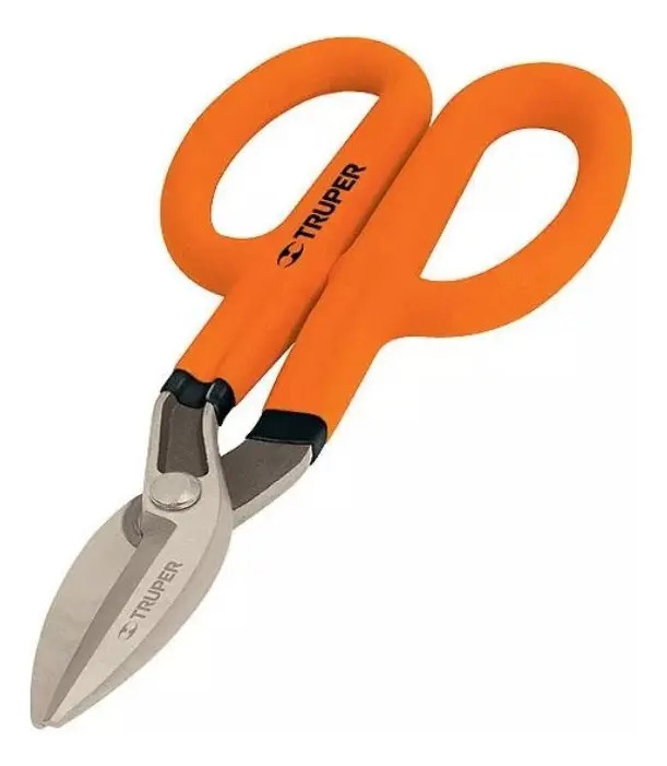 Tijeras Hojalatera Cortar Lata De 8 Pulgadas Truper Th-8 Naranja - Imagen 3