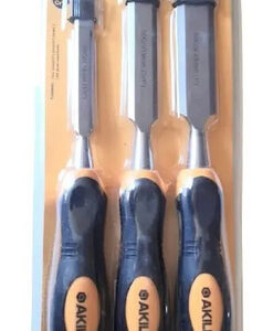 Set Kit Jgo De Formones Cinceles P/ Madera 3 Piezas Akilda