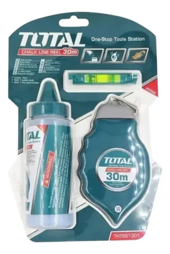 Tizador Con Nivel De Lienza Y Tiza , Marca Total - Imagen 3