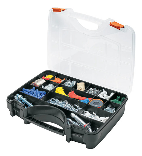 Caja Plástica Organizador Herramientas Truper. Org-17x Gris - Imagen 4