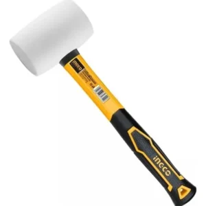 Combo Martillo Mazo De Goma 8oz Ingco Hruh8308