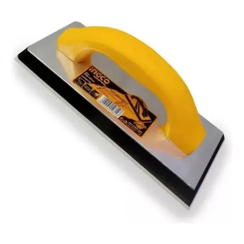 Llana Platacho Goma Negra Albañil 240x100mm Ingco Hsfr24108 - Imagen 2
