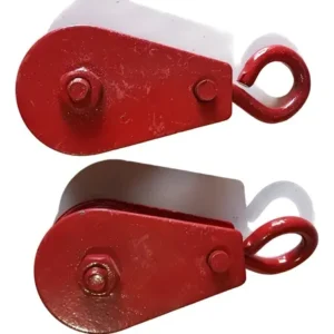 Set De 2 Polea Mini Roldanas Para 250 Kilos.