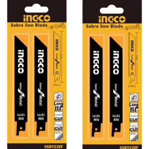 Hojas De Sierra Sable Para Metal Ingco