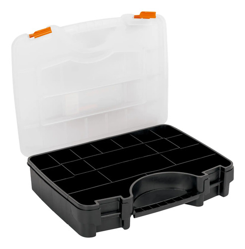 Caja Plástica Organizador Herramientas Truper. Org-17x Gris - Imagen 2