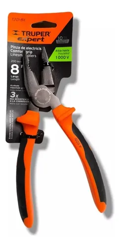 Alicate Universal 8 Pulgadas Truper, Aislado 1000v - Imagen 4