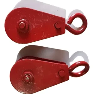 Set De 2 Polea Mini Roldanas Para 150 Kilos.