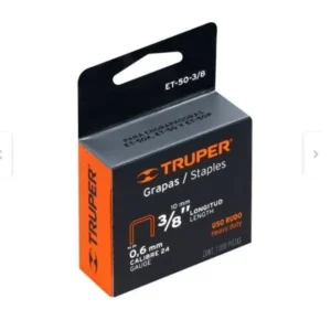 Grapas 3/8, 3000 Piezas Para  Et-50 Marca Truper