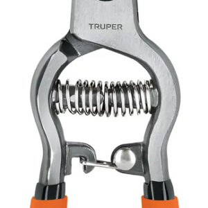 Tijera Poda 8   De Cuchilla Curva Truper 18457 Naranja Plateado