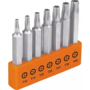 Juego Puntas Torx 2 PuLG Truper, 7 Pcs
