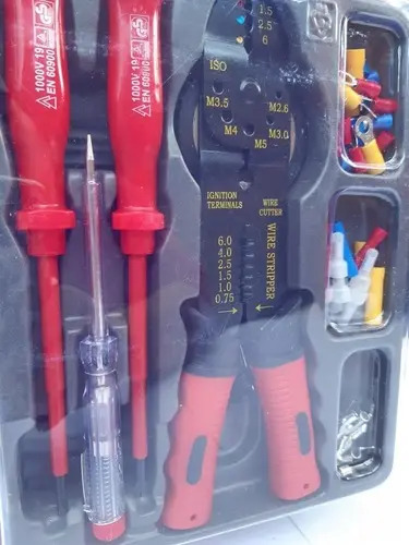 Pelacables Marca Ante Con Kit De Herramientas Eléctricas - Imagen 2