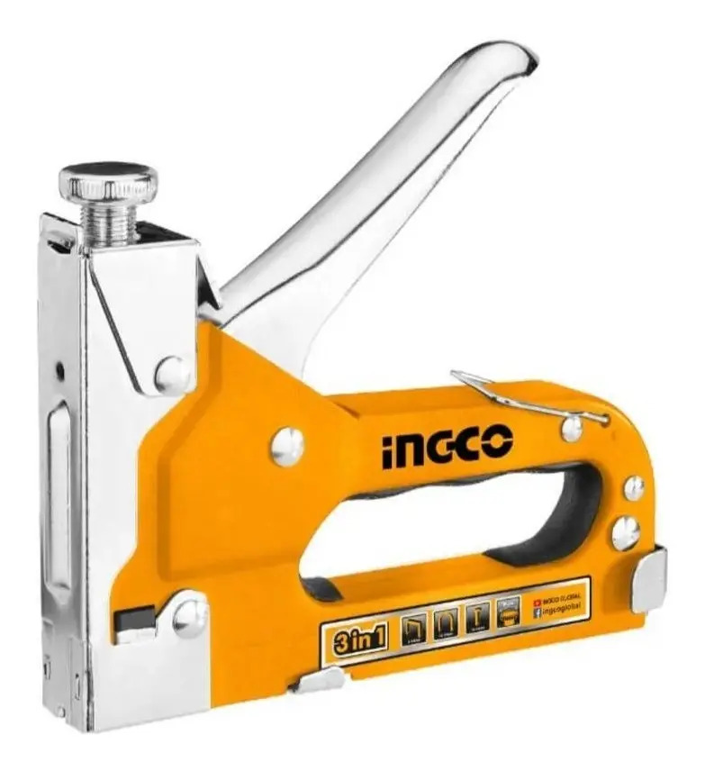 Grapadora Ingco Modelo 3 En 1 . Hsg1405