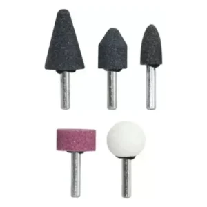 Set De  Piedra Esmeril Para Taladro 5 Pcs Ingco Akb0501