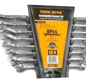 Kit Set Juego De Llaves Punta / Corona 8 Piezas Toolmak