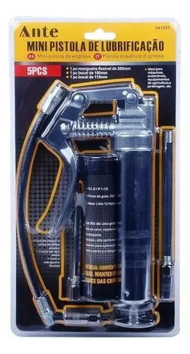 Mini Pistola De Engrase , Marca Ante 5 Pcs - Imagen 2