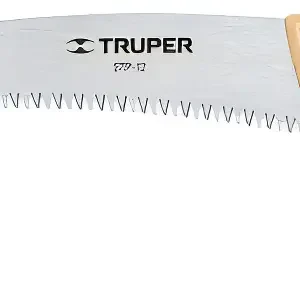Serrucho De Poda 30 Cm, Mango De Madera, 6 Dpp- Truper Madera Natura