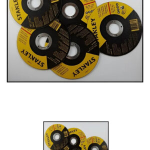 Stanley , 100 Discos De Corte Metal 4 1/2 Negro