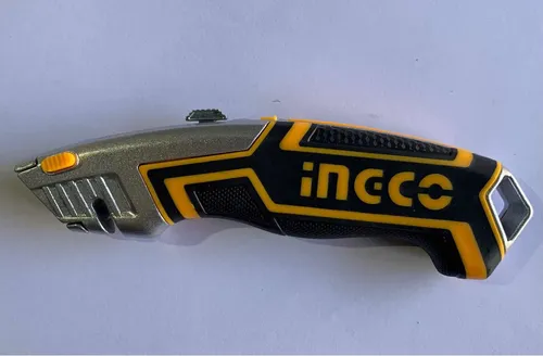 Cuchillo Cartonero Ingco Con 5 Repuestos + 10 Rep. Truper - Imagen 3