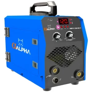 Soldadora Profesional Mig 120 Amp 3en1 Alpha Pro Azul