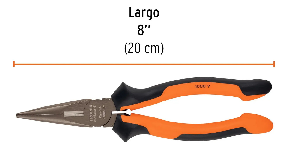 Alicate Punta Y Corte 8 Pulgadas - Truper Expert - Imagen 3