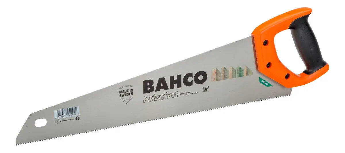 Serrucho Bahco Prizecut 22 PuLG Professional 244p Carpintero - Imagen 4